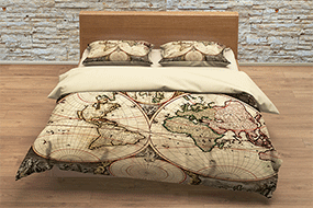 World Map Bedding Set picture