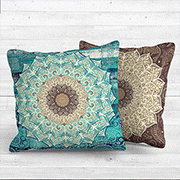 Mandala Throw Pillow picture